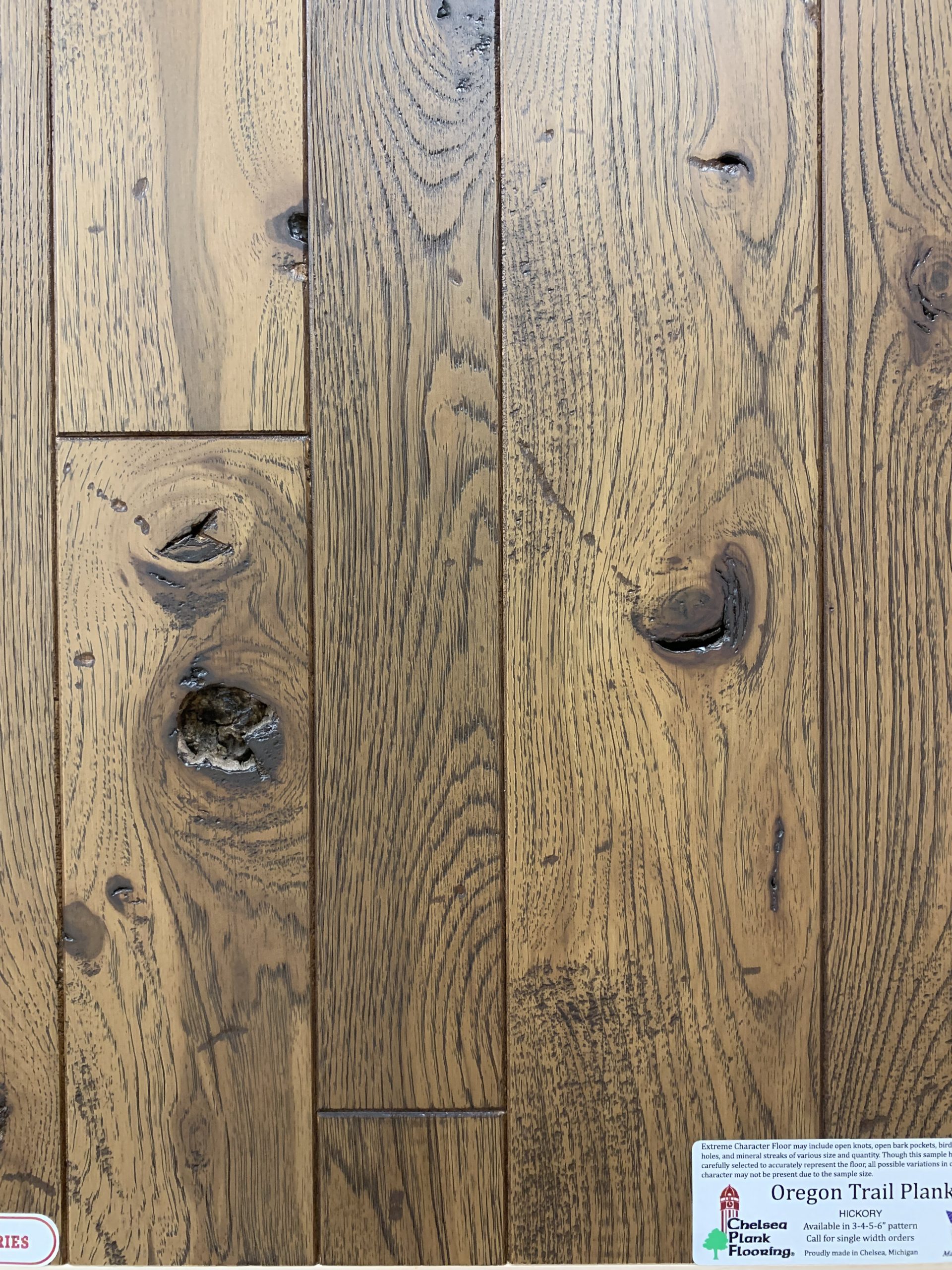 Oregon Trail Plank Hickory Hoosier Hardwood Floors